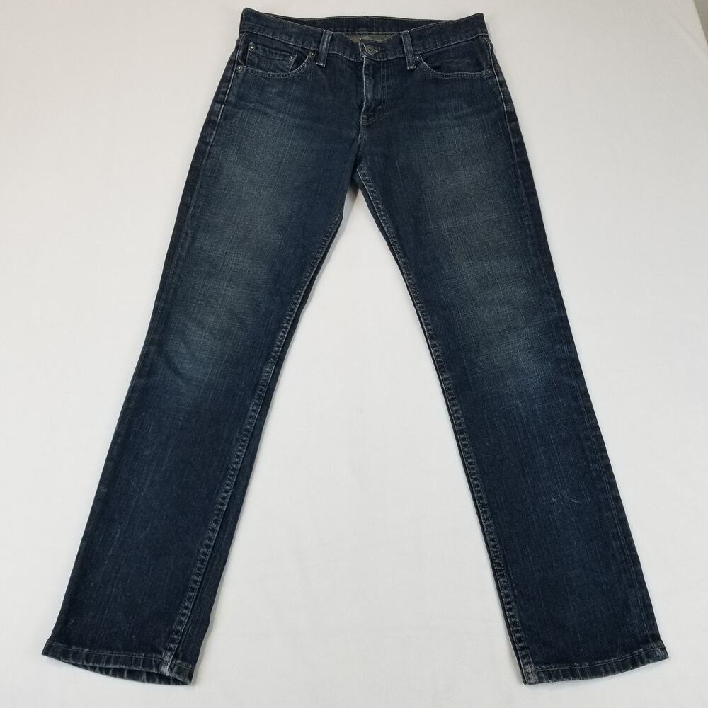 Levi’s 511 Jeans Mens 30x30 Slim Fit Zip Jean Blue 4172 Dark 99% Cotton
